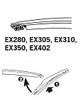 Trico ExactFit Rear EX280