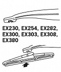 Trico ExactFit Rear EX254
