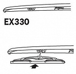 Trico ExactFit Rear EX330