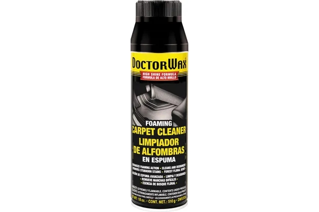 Пенный очиститель для тканой и ковровой обивки Doctor Wax