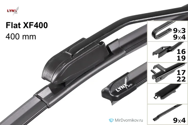 LYNXauto Flat XF400 для ЭВО ЭВО3