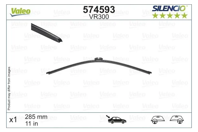 Valeo Silencio Rear VR300 для Ауди А1