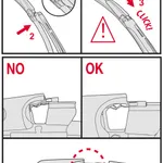 Щетки стеклоочистителей Denso Flat DF-014 (дворники) #4