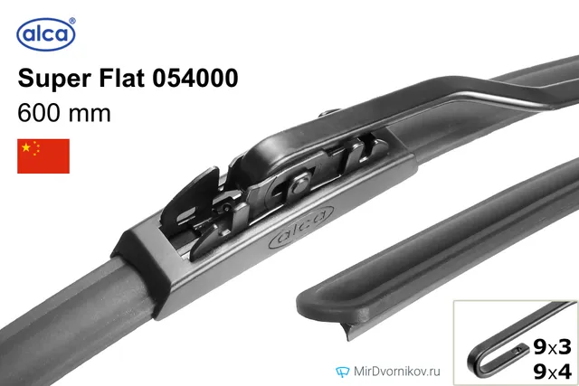Щётка стеклоочистителя Alca Super Flat 054000