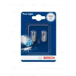 Лампа галогеновая Bosch Pure Light 12В / 5Вт / W2,1X9,5d x2шт