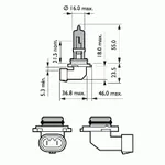 Лампа галогеновая Philips BlueVision HB3