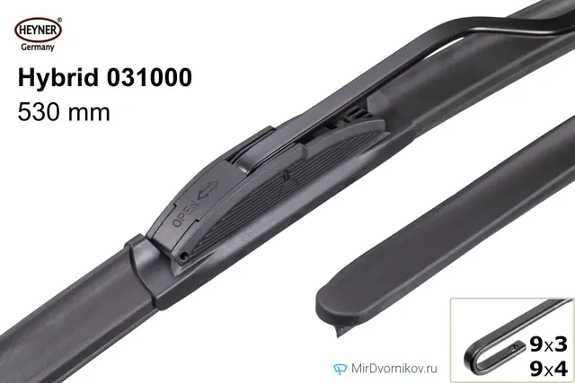 Щётка стеклоочистителя Heyner Hybrid 031000