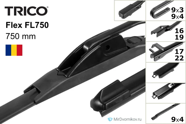 Щётка стеклоочистителя Trico Flex FL750