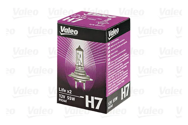 Лампа галогеновая Valeo Life x2 12В / 55Вт / PX26d