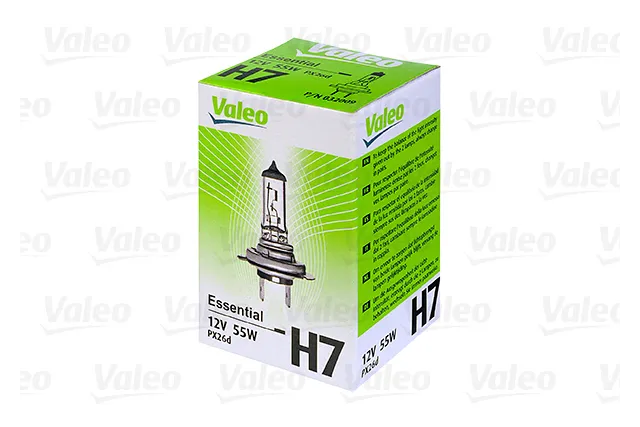 Лампа галогеновая Valeo Essential 12В / 55Вт / PX26d