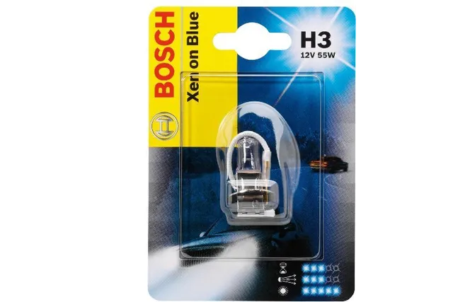 Лампа галогеновая Bosch Xenon Blue 12В / 55Вт / PK22s