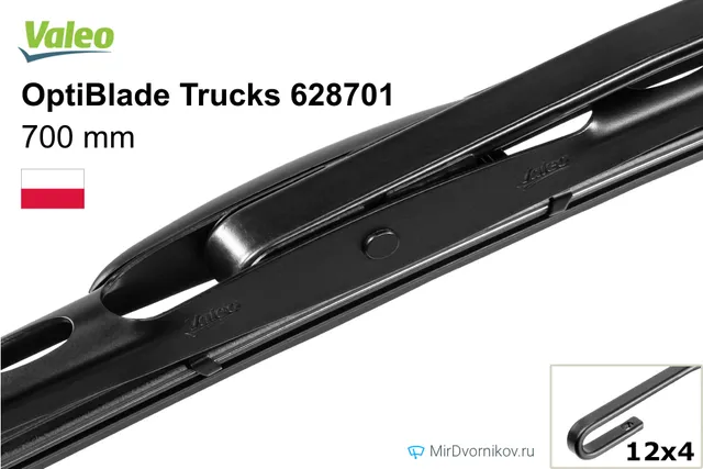 Щётка стеклоочистителя Valeo OptiBlade Trucks 628701