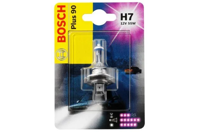Лампа галогеновая Bosch Plus 90 12В / 55Вт / PX26d