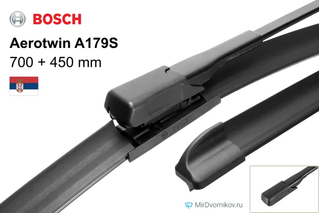 Щётка стеклоочистителя Bosch Aerotwin A179S