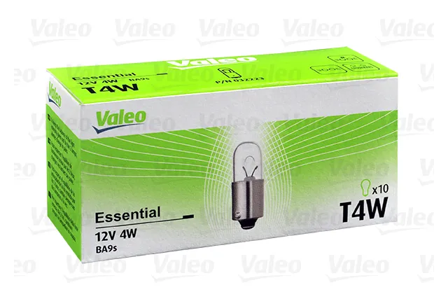 Лампа галогеновая Valeo Essential 12В / 4Вт / BA9s x 10шт.