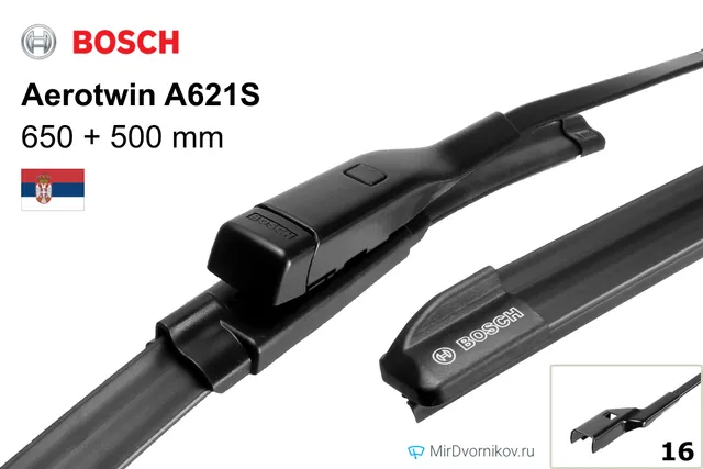 Bosch Aerotwin A621S для Ауди Е-трон