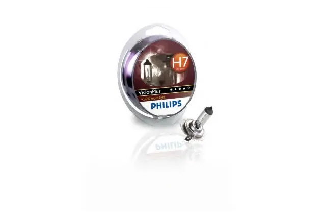 Лампа галогеновая Philips VisionPlus +50% H7 x2 шт