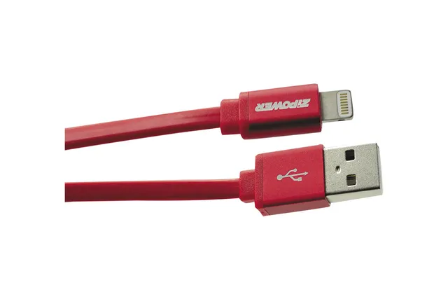 Кабель Lightning, красный