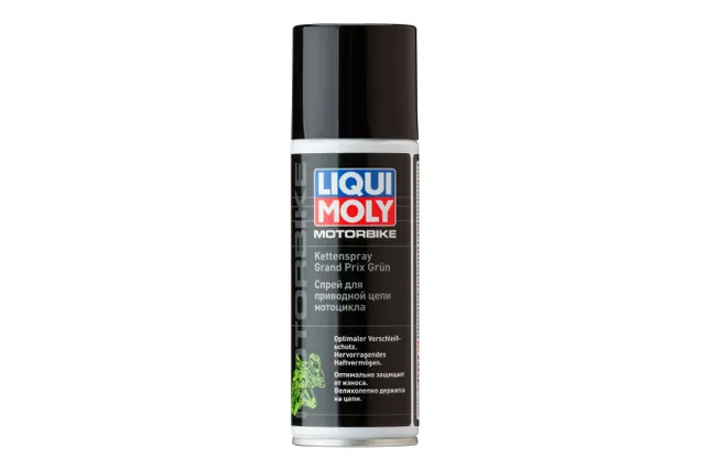 Спрей для приводной цепи мотоцикла Liqui Moly (зеленый), 200 мл