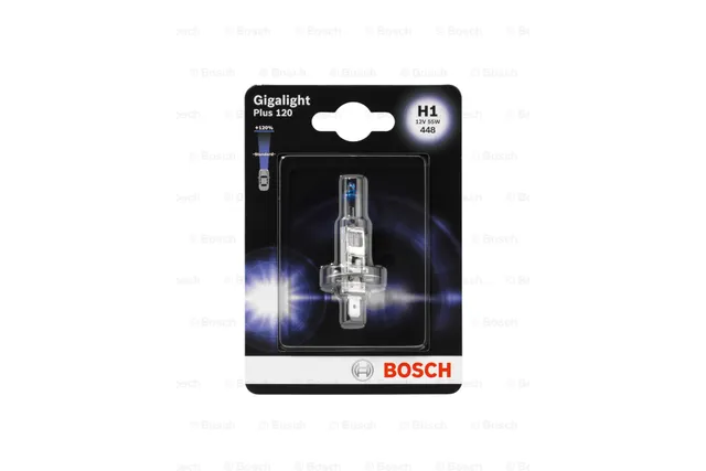 Лампа галогеновая Bosch Gigalight Plus 120 12В / 55Вт / P14,5s