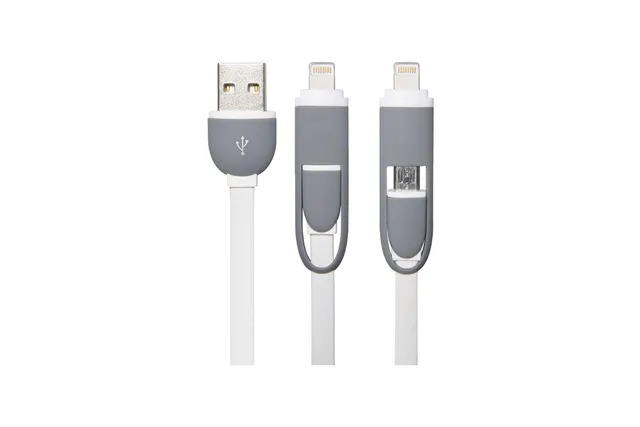 Кабель Micro USB/Lightning