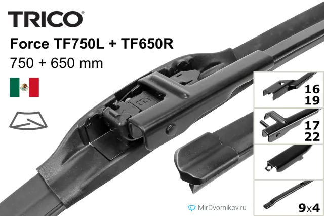 Trico Force TF750L + Trico Force TF650R