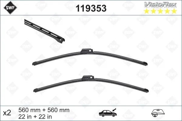 SWF Flat Blade OE SF353