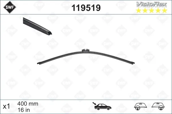SWF VisioFlex Rear SR519 SWF VisioFlex Rear SR519