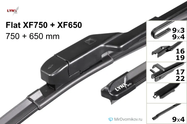 LYNXauto Flat XF750 + LYNXauto Flat XF650