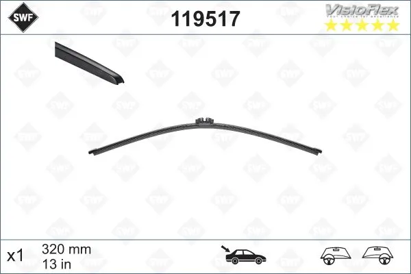 SWF VisioFlex Rear SR517 SWF VisioFlex Rear SR517