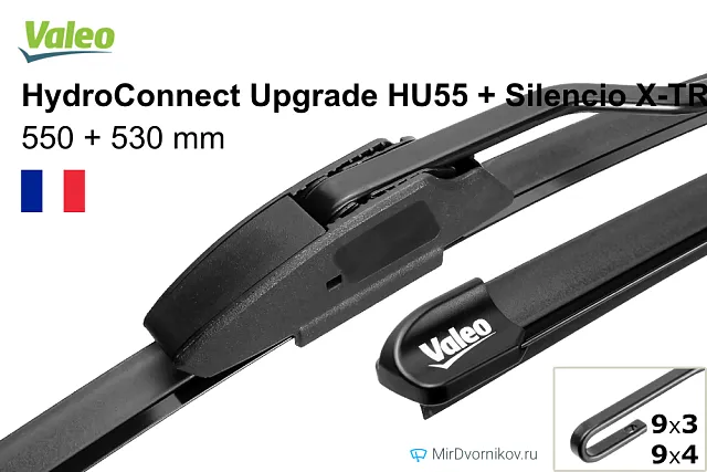 Valeo HydroConnect Upgrade HU55  + Valeo Silencio X-TRM Aftermarket UM651 Valeo HydroConnect Upgrade HU55  + Valeo Silencio X-TRM Aftermarket UM651