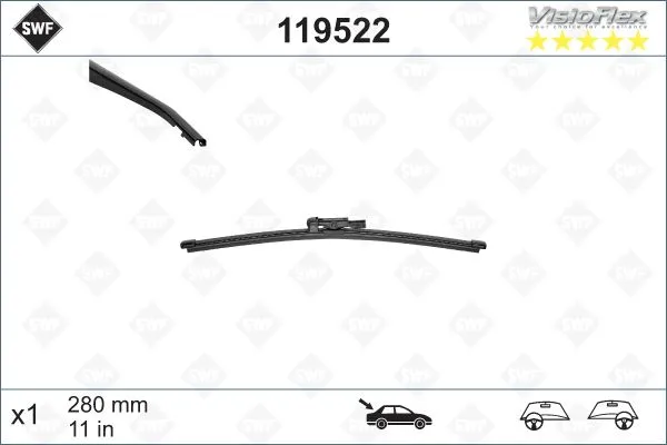 SWF VisioFlex Rear SR522 SWF VisioFlex Rear SR522