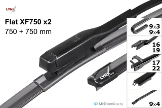 LYNXauto Flat XF750 + LYNXauto Flat XF750