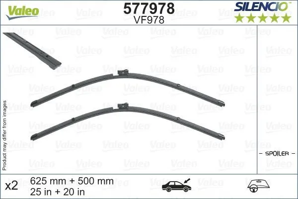 Valeo Silencio Flat VF978 Valeo Silencio Flat VF978