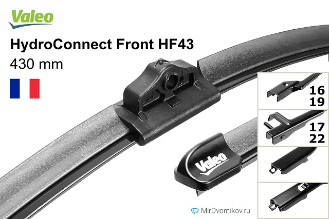 Valeo HydroConnect Front HF43 Valeo HydroConnect Front HF43