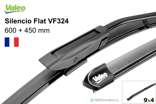 Valeo Silencio Flat VF324