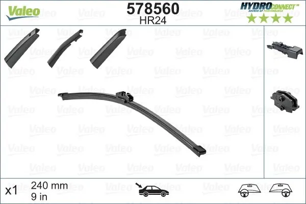 Valeo HydroConnect Rear HR24 Valeo HydroConnect Rear HR24