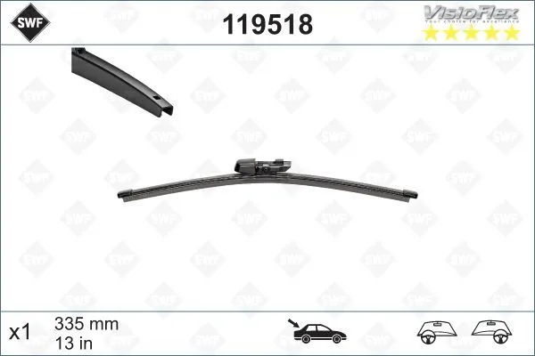 SWF VisioFlex Rear SR518 SWF VisioFlex Rear SR518