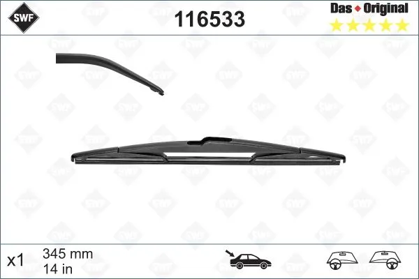 SWF Das Original Rear SR43 SWF Das Original Rear SR43
