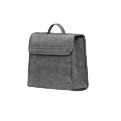 Органайзер в багажник iSky, войлочный, 30x30x15 см, серый