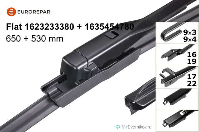 Eurorepar Flat 1623233380 + Eurorepar Flat 1635454780