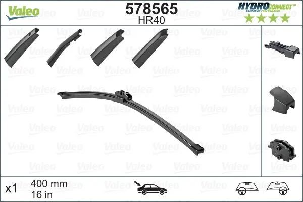 Valeo HydroConnect Rear HR40 Valeo HydroConnect Rear HR40