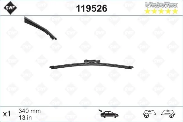 SWF VisioFlex Rear SR526 SWF VisioFlex Rear SR526