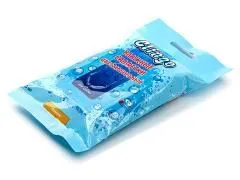 Влажные салфетки для кузова Clingo, 20 шт., лимон