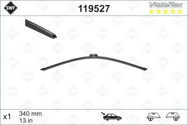 SWF VisioFlex Rear SR527 SWF VisioFlex Rear SR527