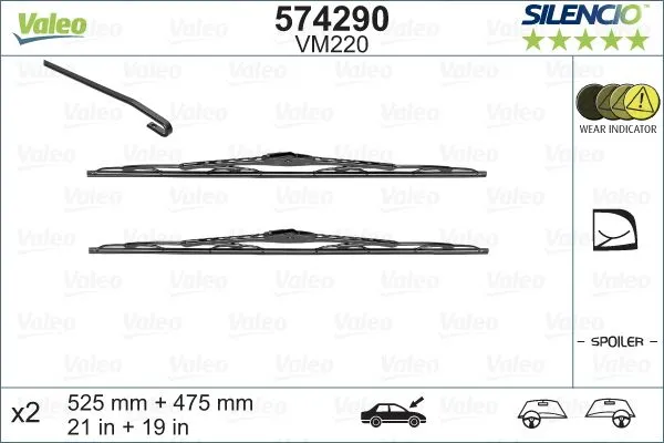 Valeo Silencio Performance Spoiler VM220 Valeo Silencio Performance Spoiler VM220