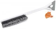 Щетка от снега и льда с мягкой распушённой щетиной (52 см) + съемный скребок Airline