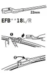 Trico ExactFit Flat EFB5318R
