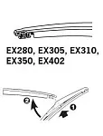 Trico ExactFit Rear EX350