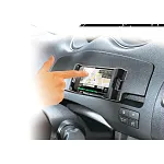 Держатель для телефона Carmate Smartphone Holder, пластиковый, черный